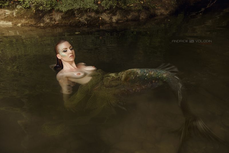 русалка хвост омут заводь вода красиво сказка В тихом омуте ...photo preview
