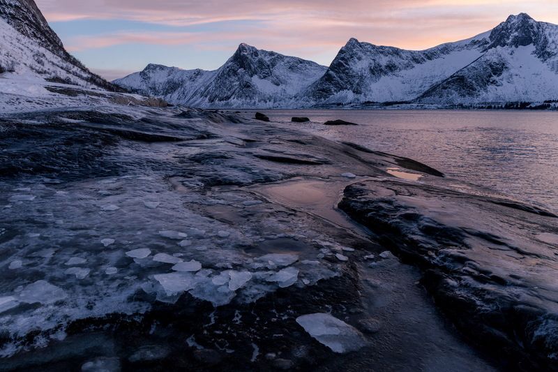 путешествие, норвегия, сенья, лед, пляж, norway, senja, ice, travel Ледяной пляж фото превью