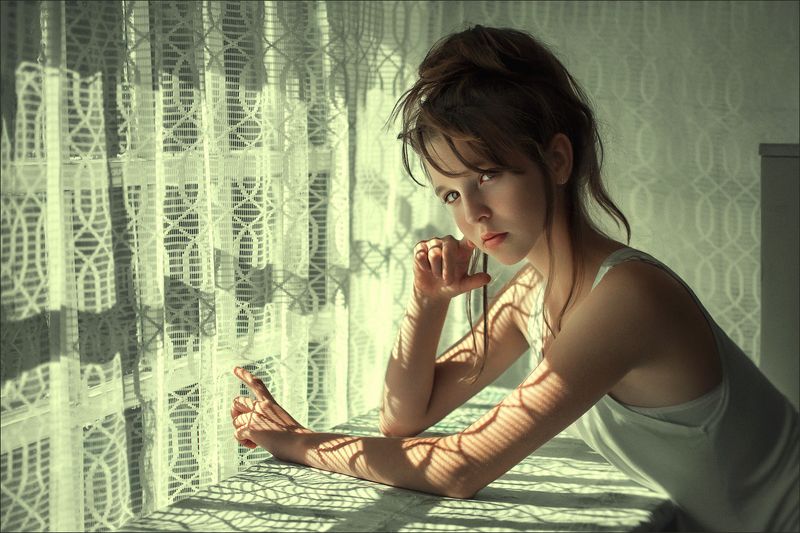 девушка, портрет, girl, portrait Вероникаphoto preview