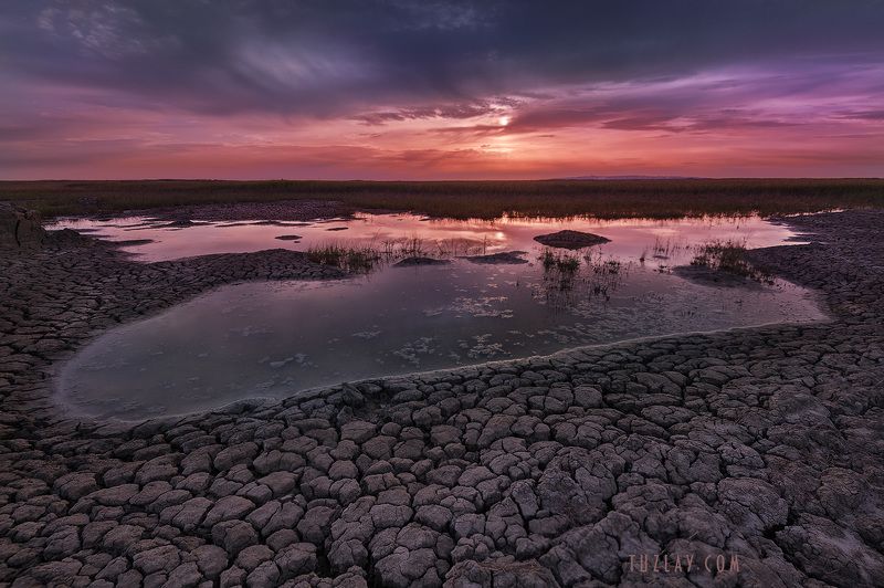 темрюк, таманский полуостров, земля таманская, грязевой вулкан, вулканы тамани, вечер на вулкане Вечера на вулкане #2 фото превью