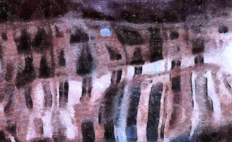 город, абстрактное Город спитphoto preview