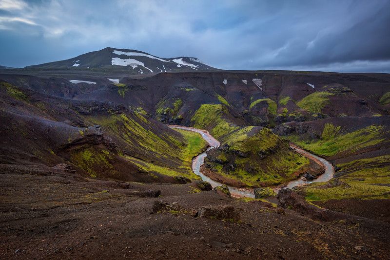 исландия, iceland, кедлингарфьёдль, kerlingarfjöll Исландская подкова. фото превью