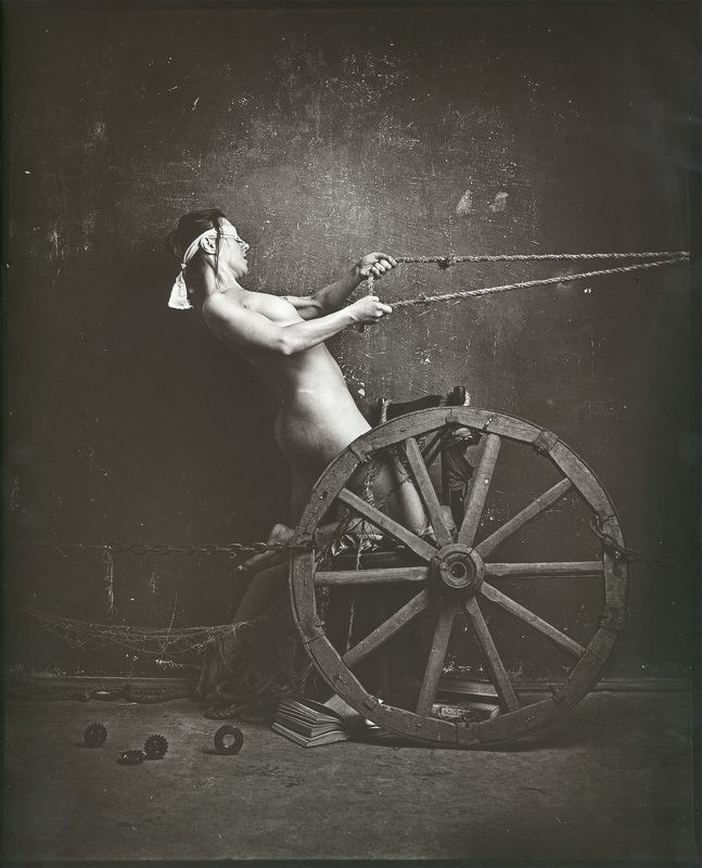 пленка, ручная печать колесницаphoto preview