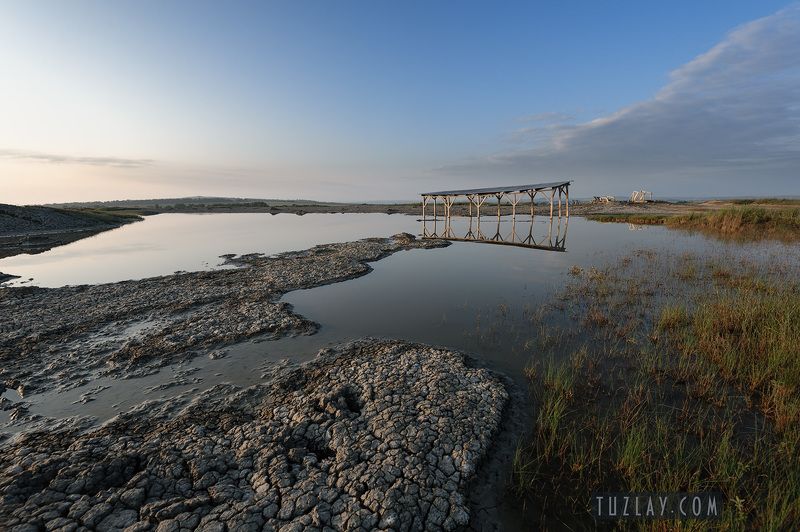 темрюк, таманский полуостров, земля таманская, грязевой вулкан, вулканы тамани, гнилая гора С утренней прогулки по вулкану фото превью
