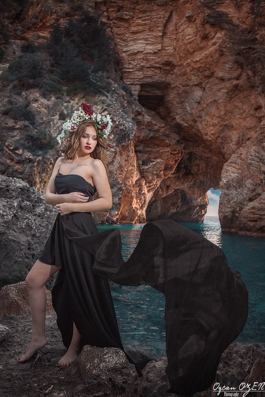 eyes, portrait, blue, photography, canon, phottix, girl, hole sea, sea, wallpaper, tulle, fabric Hole Sea | Antalya Turkeyphoto preview