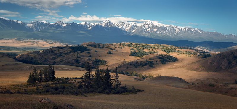 landscape, пейзаж, природа, nature, горы, mounts, mountains, altai, siberia, russia, travel, trip, алтай, сибирь, россия, путешествия, туризм, red, morning, sunrise, early morning, range, big, high, красный, утро, раннее, хребет, большой, высокий, summer Северо-Чуйский хребет на рассвете / Sunrise at the North-Chuya Rangephoto preview