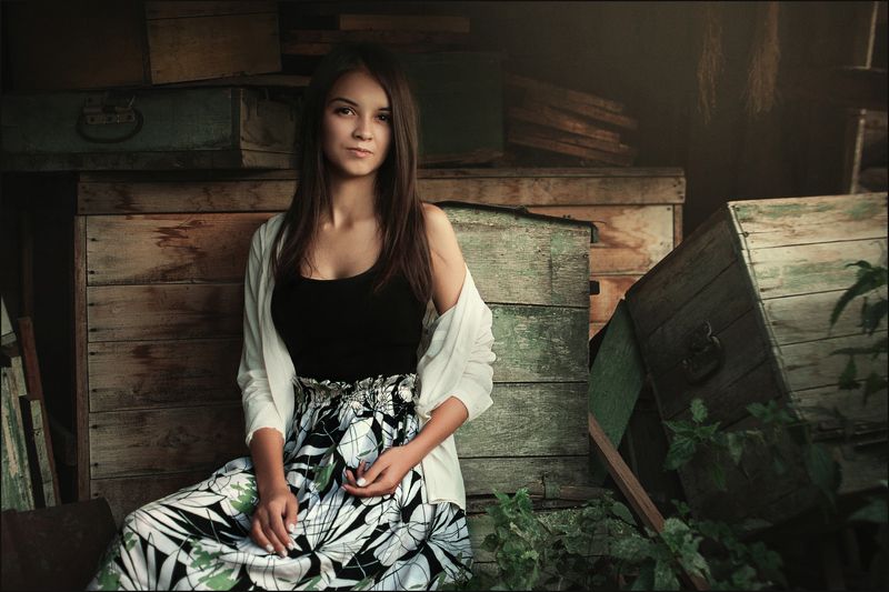 девушка, портрет Иринаphoto preview