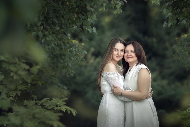 семья, портрет, дети Мамаphoto preview