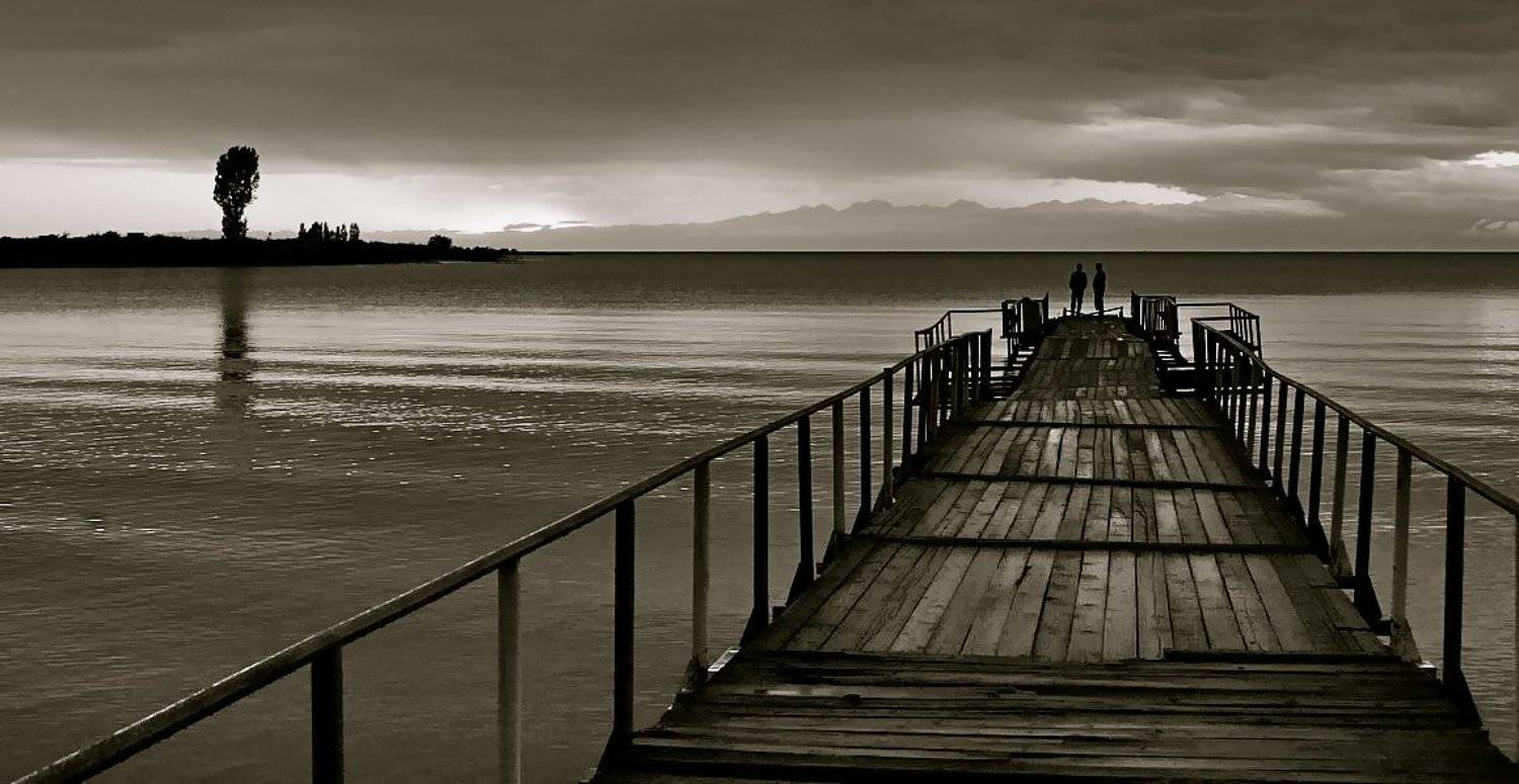 вечерний разговор (вариант чб). Автор: Vasylevskyy Vitaliy , Vasylevskyy Vitaliy