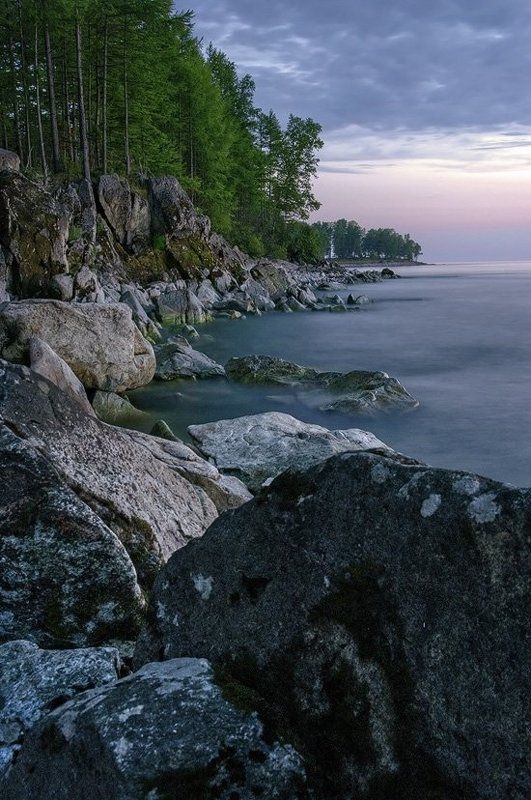 байкал Берега Байкала... начало...photo preview