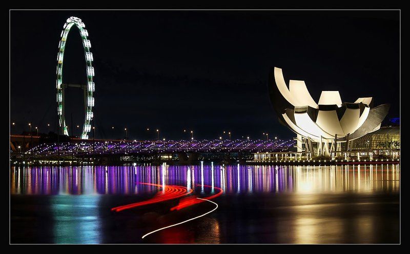 вечер, сингапур Занимательная геометрияphoto preview