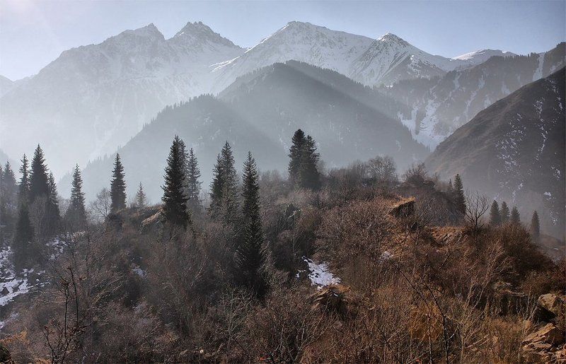 осень,горы в последний день осениphoto preview