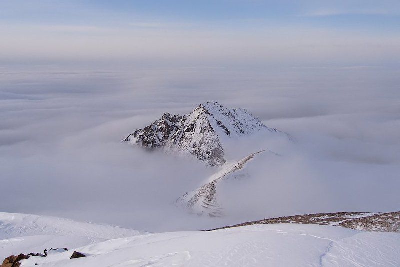 горы, заилийский алатау Таинственный остров.photo preview