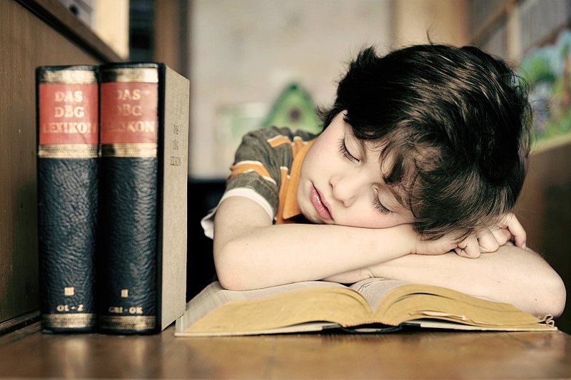 Уснул после долгое читаниеphoto preview