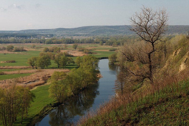 весна, река, донец, кручи Весна на Донцеphoto preview