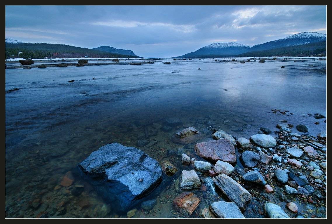 Колвицкая губа. Автор: Roman Goryachiy колвица, север, кольский п-ов, весна, отлив, Roman Goryachiy