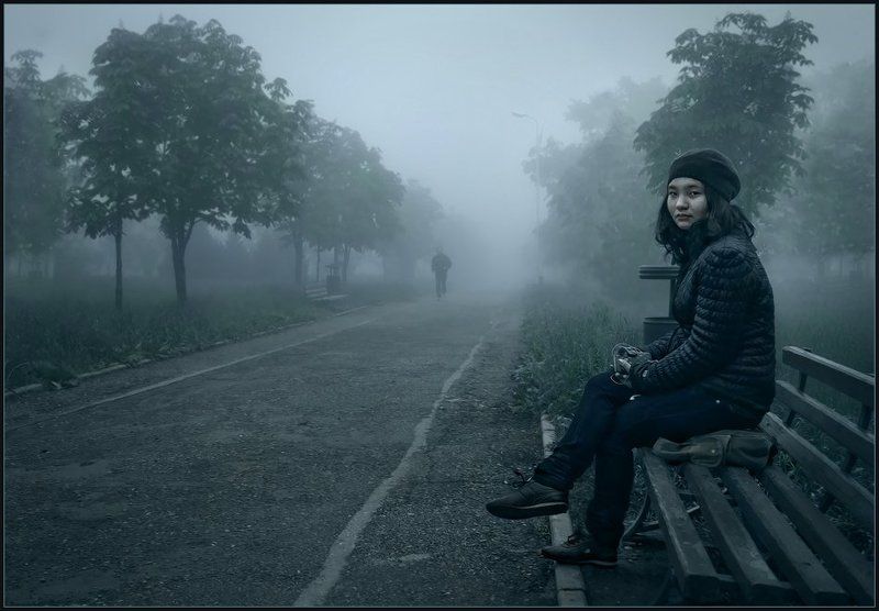 Туман лёг ...photo preview