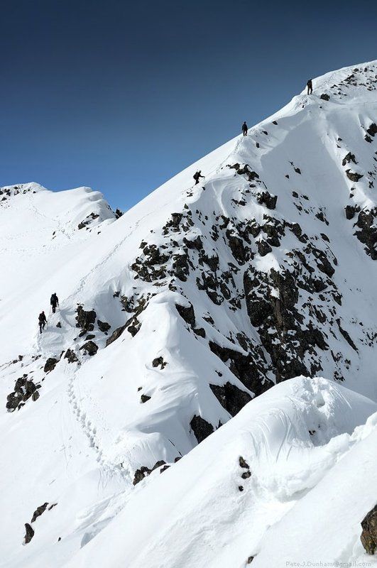 горы, снег, скалы, камни, небо, фирн, хребет, гребень, траверс, альпинизм, альпинист, сборы, хабаровск, баджал, 2011, май, апрель Не «инструкторская» погодаphoto preview