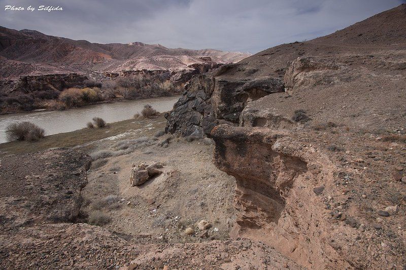 природа, пейзаж, река, каньон Красный каньон.photo preview