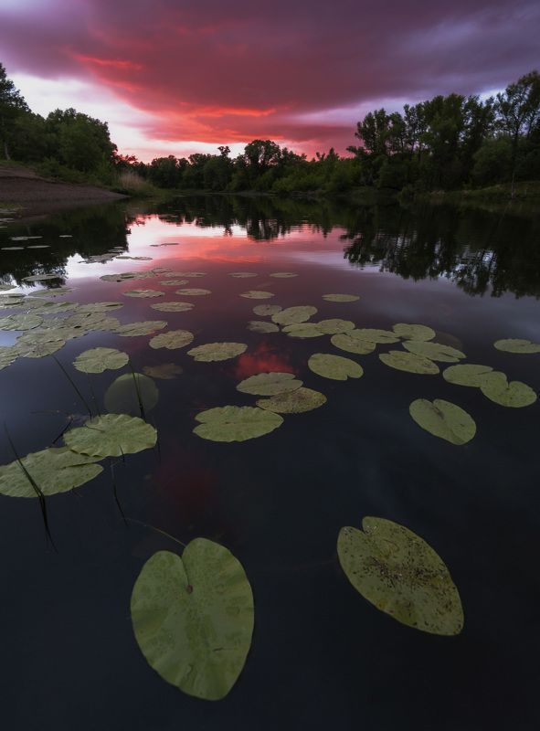 урал, река, вечер, закат, небо, вода Вечерphoto preview