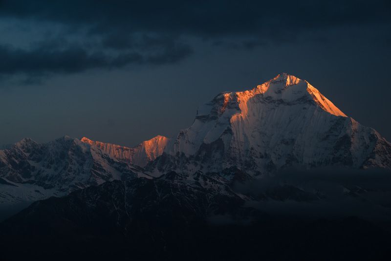 непал, гималаи, дхаулагири, горы, рассвет, nepal Немного о времениphoto preview