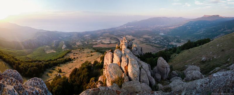крым, горы,демерджи, алушта От Меганома до Аю-Дагаphoto preview