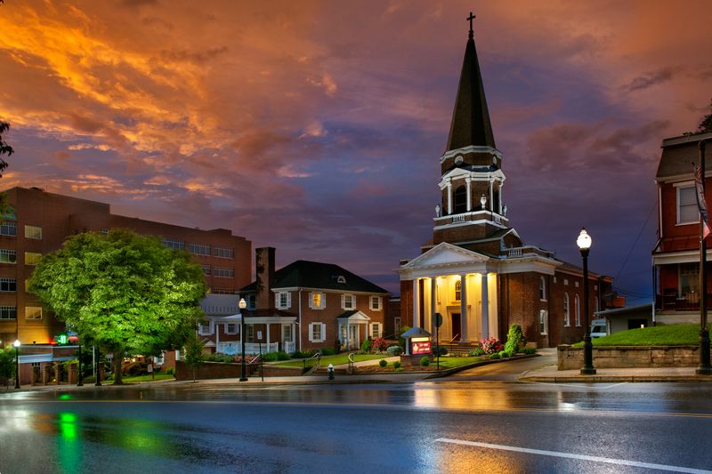 Church Sunsetphoto preview