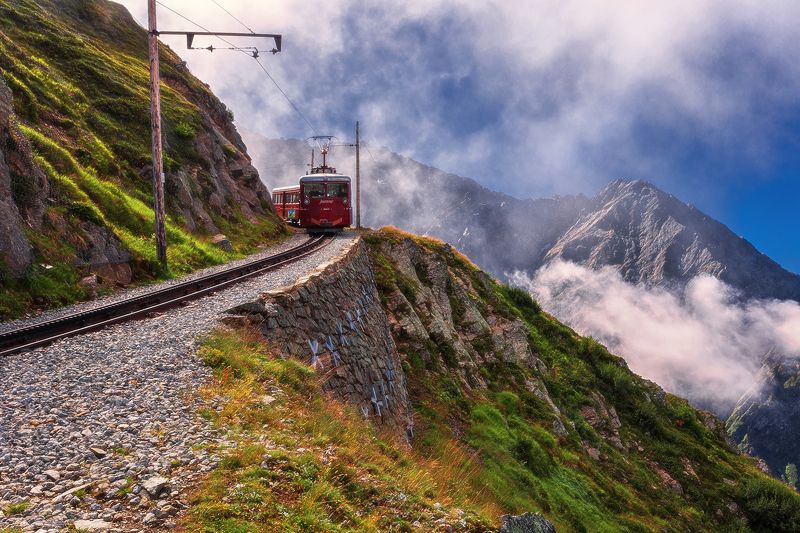 Mont Blanc, Alp, Alps, summit, top, mountains, trip, trekking, tramway,  Tramway du Mont Blancphoto preview