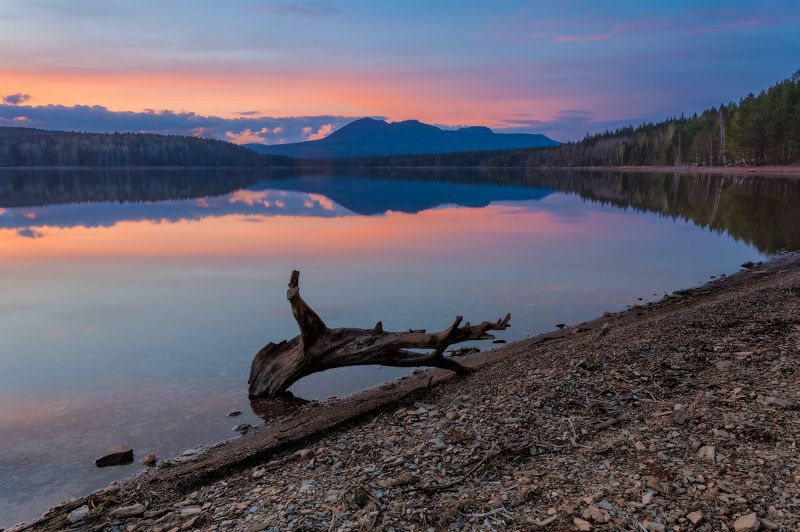 таганай, закат, златоуст, урал,  t_berg Таганай-дзен фото превью