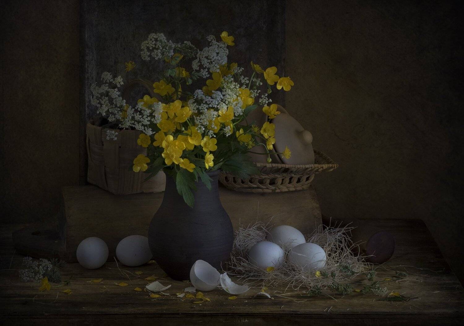 Лето. Автор: Елена Рубинская натюрморт, Елена Рубинская