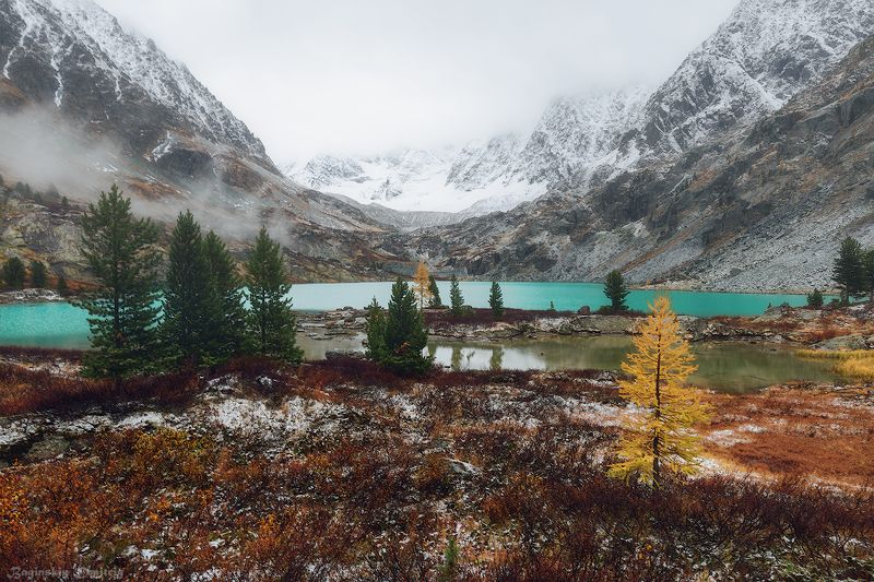 куйгук, алтай, осень, озеро, горы Озеро Куйгукphoto preview