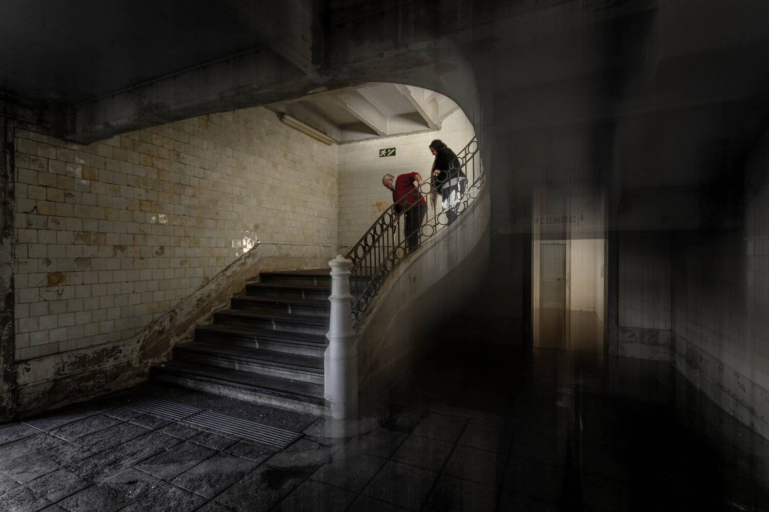 street, people, old, market, stairs, city, oporto, portugal, Antonio Coelho