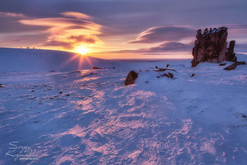 якутия, улахан-сис, зима Pristine Landphoto preview