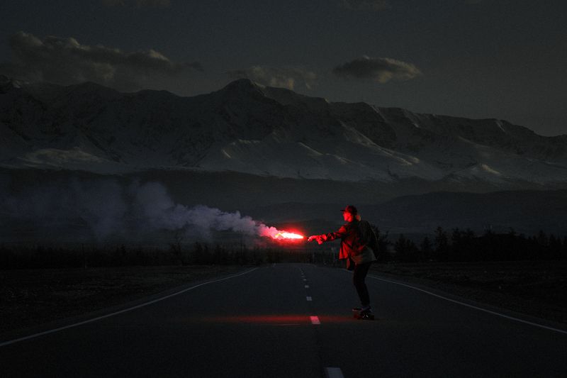 путешествия, курай, алтай, туризм, исследование, пейзаж, горы, река, хайкинг, лонгборд, сибирь, красный, дорога Про светphoto preview