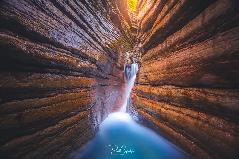 Austria, Salzburg, canyon Red Canyonphoto preview