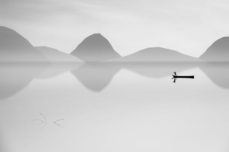 hunter man white رجل السمكphoto preview