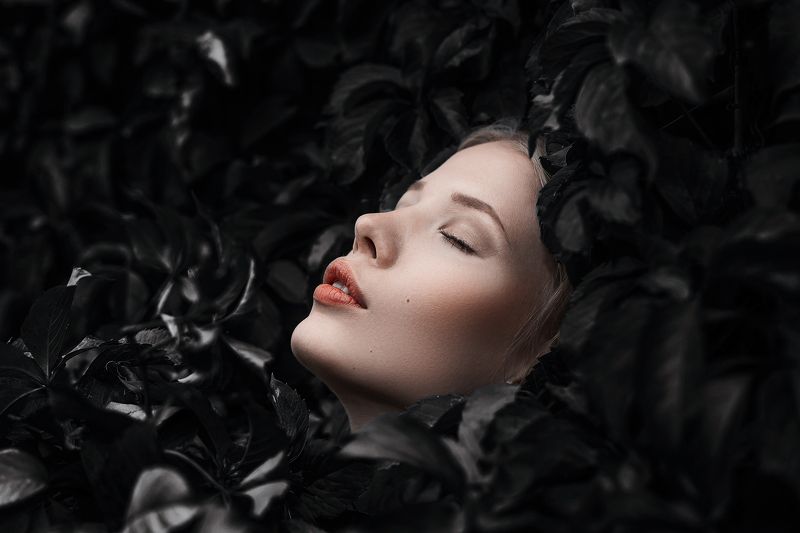 Портрет, женский портрет, девушка, взгляд, Россия  Дашаphoto preview