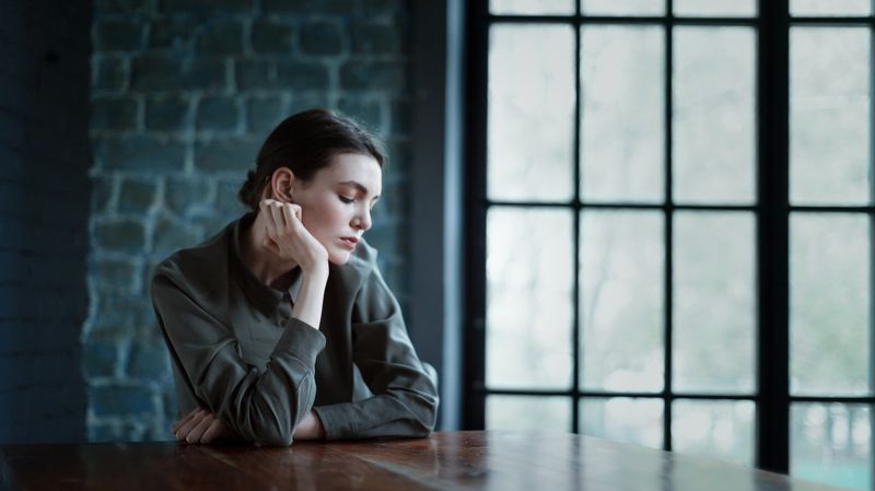 Портрет, женский портрет, студийная фотография, постановочная фотография, fine art Agataphoto preview