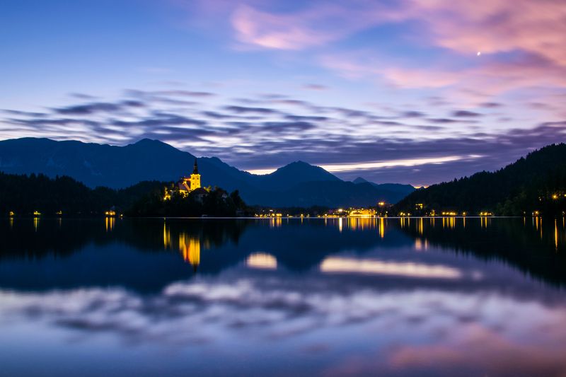 блейд, #slovenia, #bled, #travel, #adventure, #nature, #alps, #summer, #sunrise Пробуждение Блейдаphoto preview