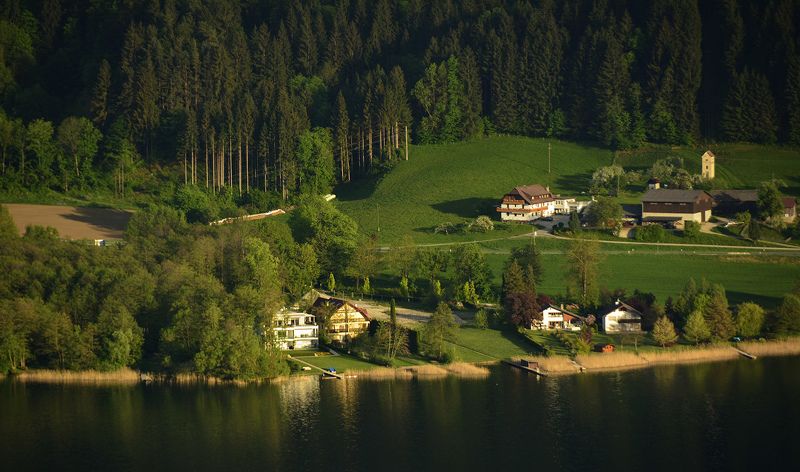 озеро, тишь да гладь Озерная Австрияphoto preview