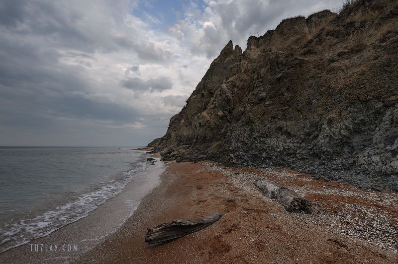 азовское море, июнь, вечер, пляж, азовский берег, за родину, вулкан тиздар Берег вулкана фото превью