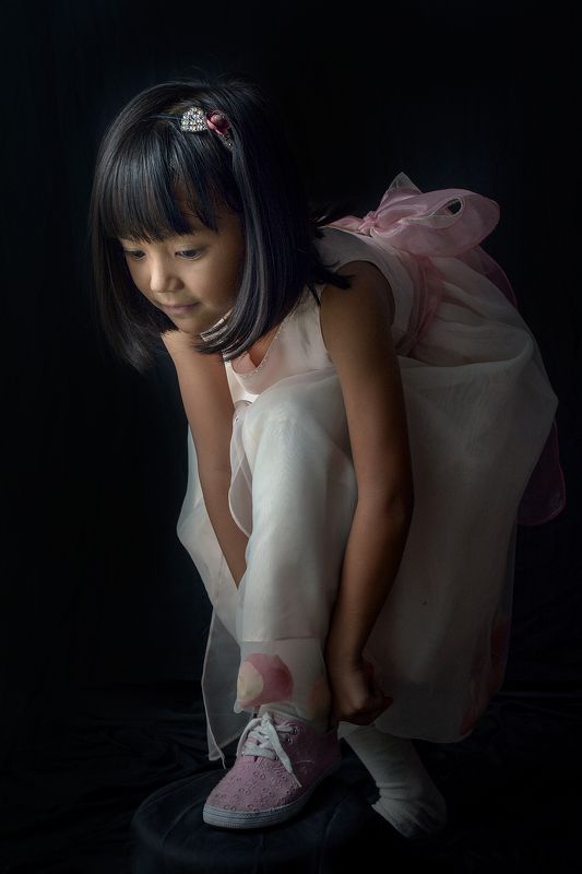 girl, ballet little dancerphoto preview