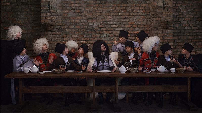 тайная вечеря, на кавказе Кавказская вечеряphoto preview