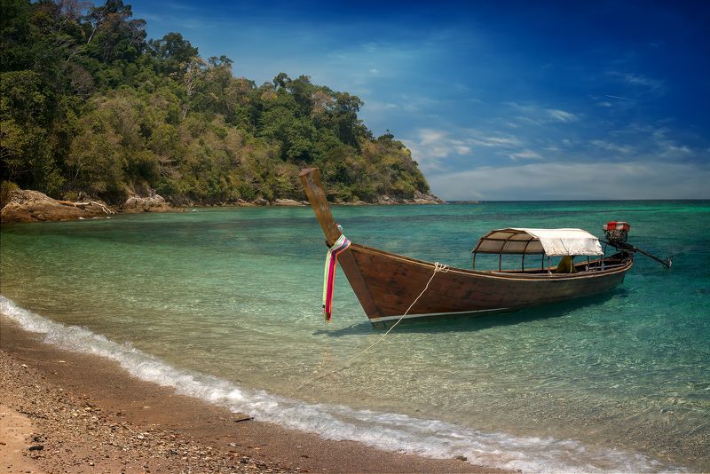 трэвел,таиланд,лодка,пляж,пейзаж,морской,путешествие, Тайские лодки.photo preview