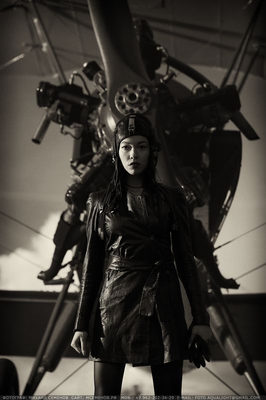 #михаилсеменов #балет #левцово #самолет #аэродром #девушка #пилот #военная #топфото #як18а #9мая #победа Авиаторphoto preview