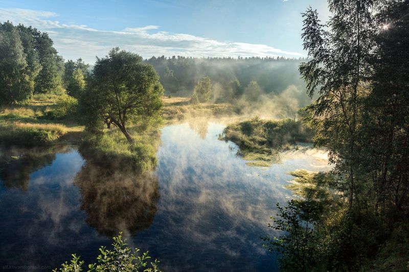 Рассвет на реке Нерскаяphoto preview