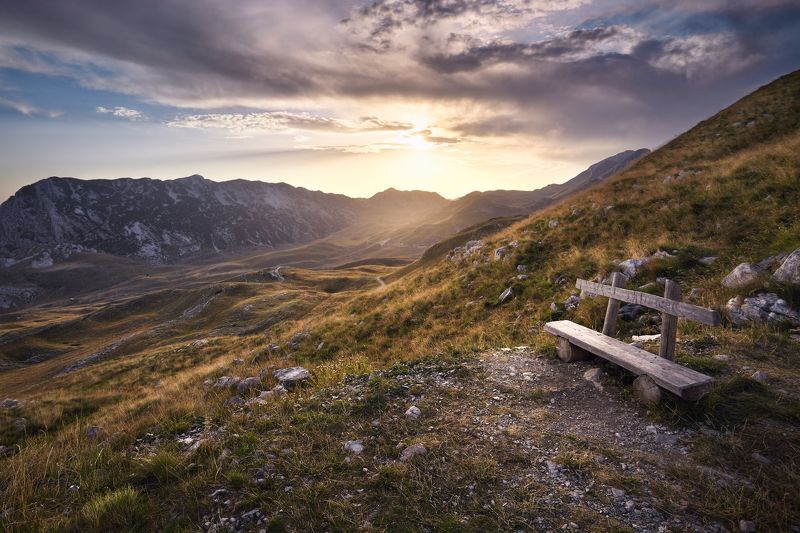 черногория, дурмитор, горы, закат Место вдохновенияphoto preview