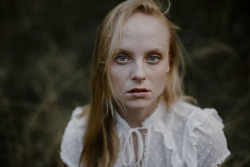 Woman in my cameraphoto preview