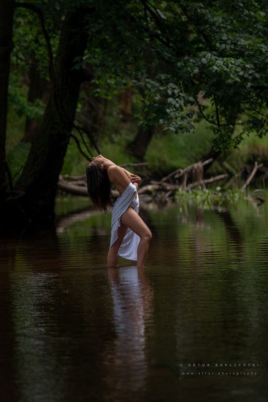 Artur Barczyński river  Mornig sunphoto preview