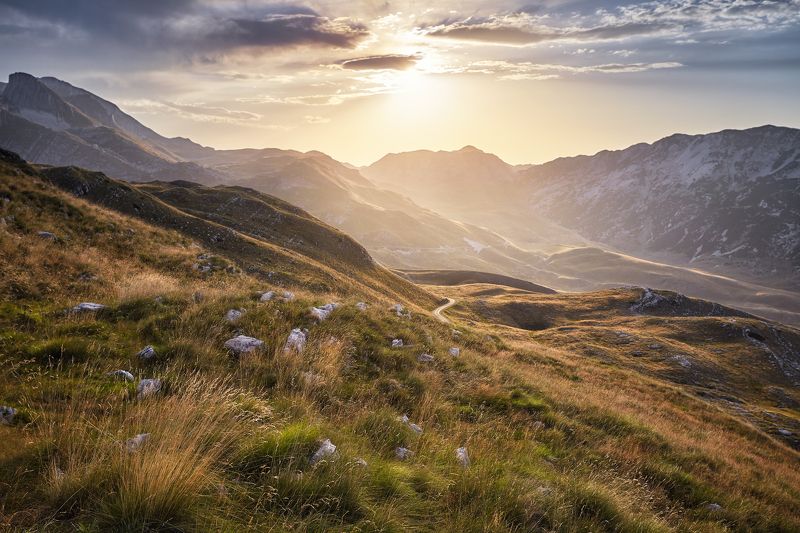 черногория, дурмитор, закат, горы Дыхание Дурмитораphoto preview